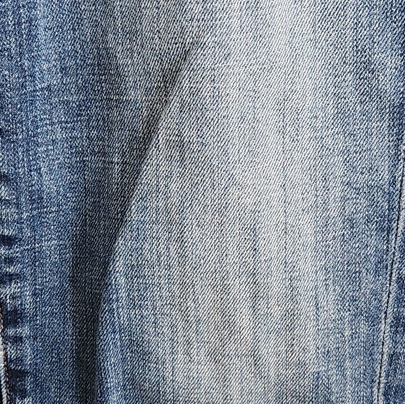 Eileen Fisher Jeans Organic Cotton Mid-Rise Straight Leg Medium Wash Blue Size 6 - Picture 6 of 8